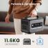UGREEN Portable Power Station 1024Wh PowerRoam 1200 Solar Generator, LiFePO4 Battery, 1.5H Fast Charging, 1200W AC Outlets(2500W Peak) for Outdoor Camping/Home Backup/RVs (Solar Panel Optional)